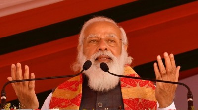 PM Narendra Modi lays foundation stone of two medical colleges and inaugurates Asom Mala scheme