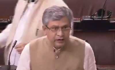 Ruckus in Parliament as TMC MP snatches Pegasus statement from IT Minister, tears it, throws at Chair