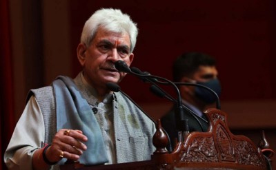 Crown India Raj Gas Oxygen filling station thanks Jammu and Kashmir LG for recognition