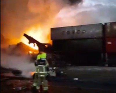 Dubai: Explosion hits container ship in Jebel Ali Port, no casualty