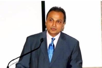 Anil Ambani arrives in Jammu and Kashmir