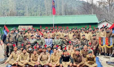 Jammu and Kashmir: NCC camp conducted at Uri