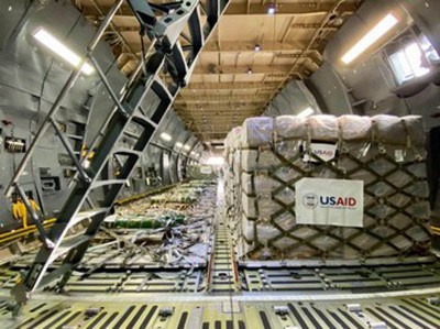 Fight against COVID-19: First US relief shipment from US arrives in India