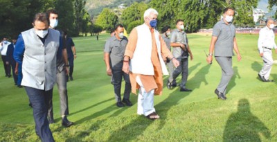 Lt Governor launches Golf Training Academy in Kashmir