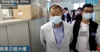 Hong Kong business tycoon Jimmy Lai arrested