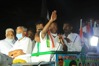 NR Congress to merge with BJP in future, Rangaswamy will be isolated: Narayanasamy