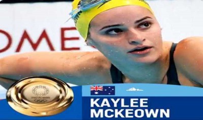 Tokyo Olympics: Aussie swimmer McKeown breaks Olympic record to win women's 100m backstroke