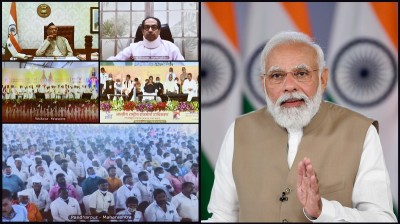 PM Modi lays foundation stone, dedicates various National Highways to nation