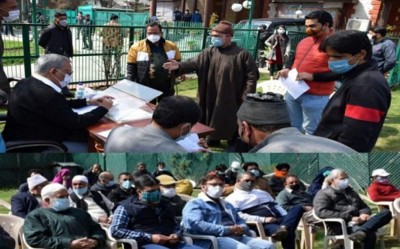 Jammu and Kashmir: Advisor Farooq Khan hears public grievances