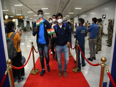 First contingent of Indian athletes leave for Tokyo Olympics