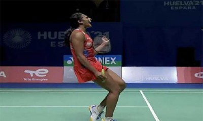 BWF World Championships: PV Sindhu ousts Pornpawee, seals QF spot