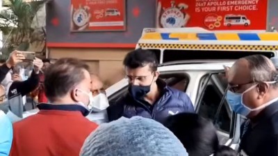 BCCI chief Sourav Ganguly re-admitted to Kolkata hospital with complaints of chest pain