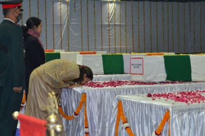 Funeral of CDS General Bipin Rawat, 12 others killed in chopper crash to be held today