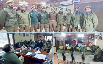 Jammu and Kashmir: SSP Ganderbal holds meet with newly-posted PSIs