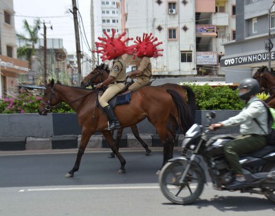 Awareness of Covid-19 restrictions in Hyderabad