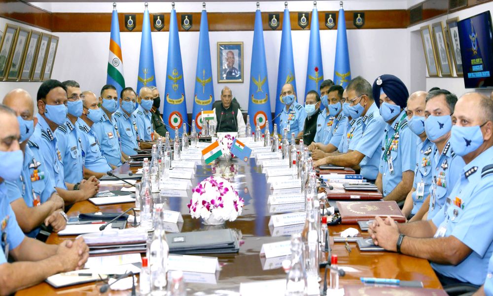 Rajnath Singh chairs Air Force Commanders’ Conference