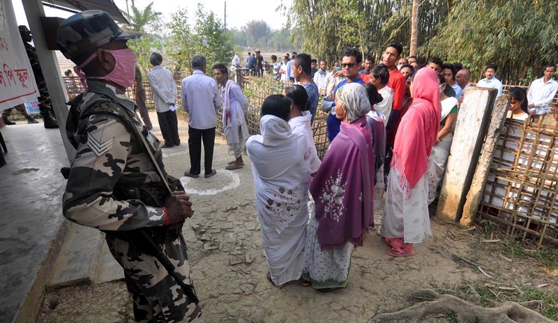 First phase of Assam polls underway