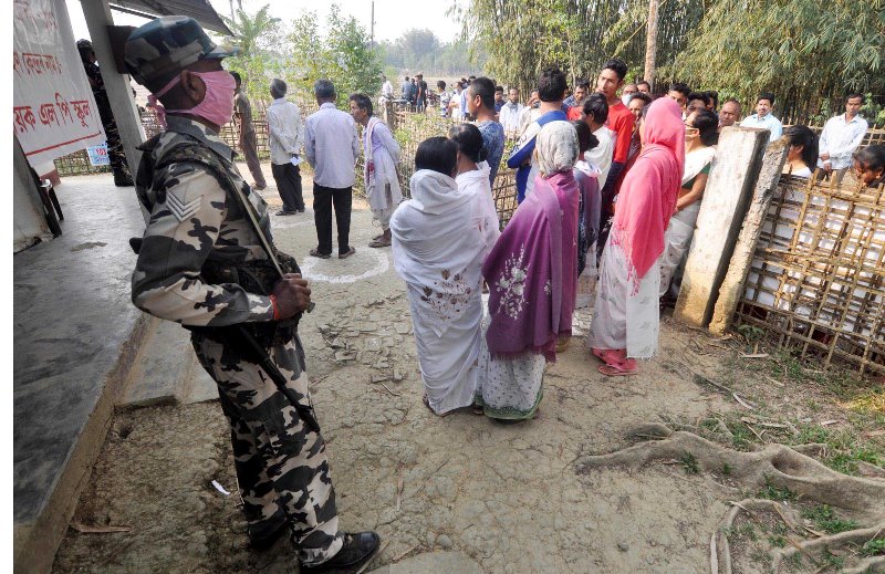 First phase of Assam polls underway
