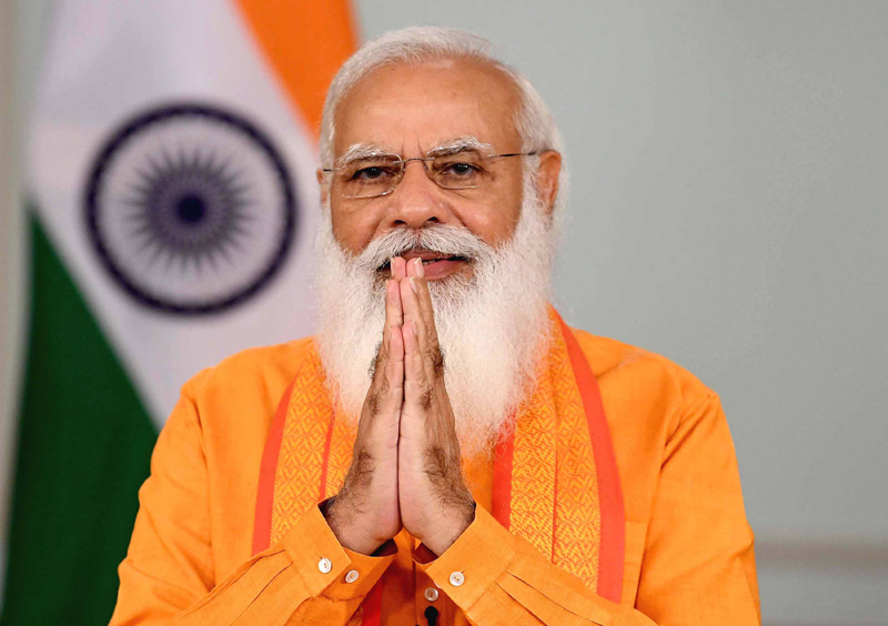 PM Modi addressing 7th International Yoga Day programme via video conferencing