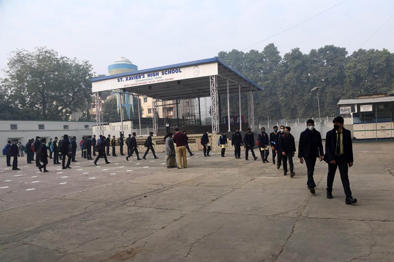 Reopening of schools in Patna