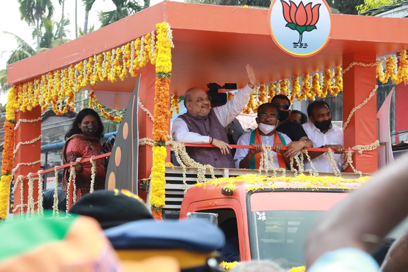 Amit Shah campaigns in Kerala