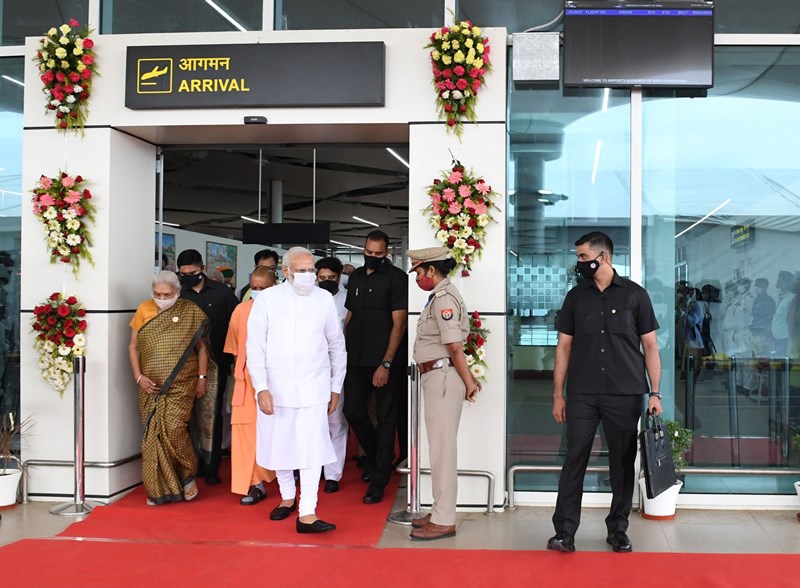PM Modi inaugurates Kushinagar International Airport