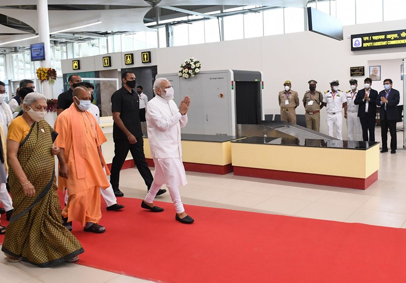 PM Modi inaugurates Kushinagar International Airport
