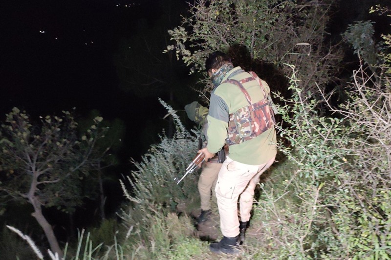 Kashmir: Night patrol in Poonch