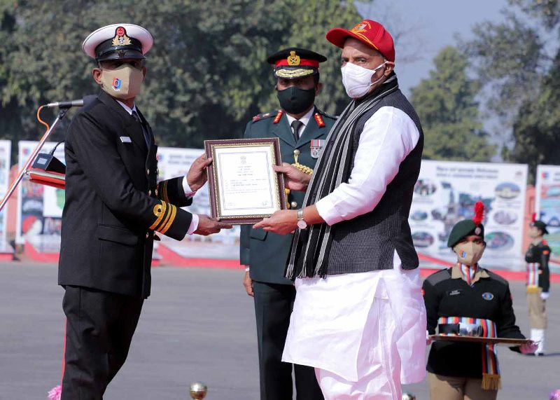 Rajnath Singh addresses NCC cadets at NCC Republic Day Parade Camp