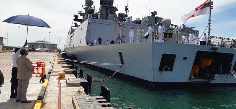 Indian Naval Ships Shivalik and Kadmatt arrive in Brunei