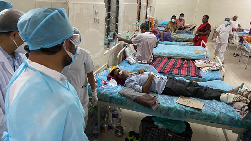 Union Minister G Kishan Reddy inspects Black Fungus in Hyderabad