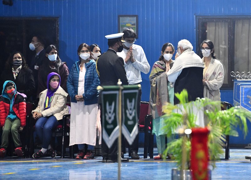 PM Modi pays tribute to General Bipin Rawat, others at Delhi's Palam Air Force base