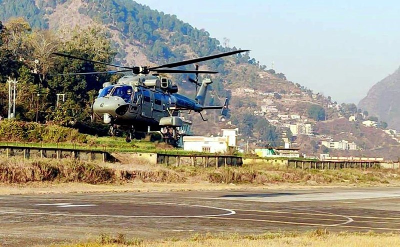 IAF chopper carrying NDRF team joins rescue op in cloudburst affected areas near Amarnath cave