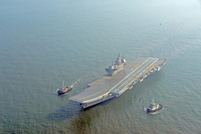 IAC Vikrant sets sail for next set of set sea trials