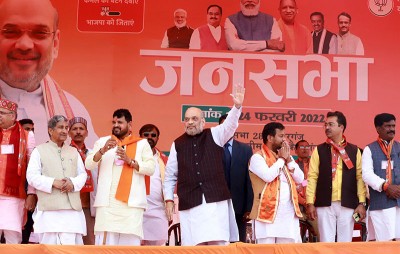 UP will be safe only if Yogi Adityanath becomes CM again: Amit Shah