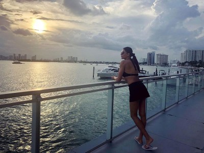 Work in progress: Sushmita Sen shares glamorous picture on social media