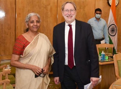 FM Nirmala Sitharaman meets EU delegation