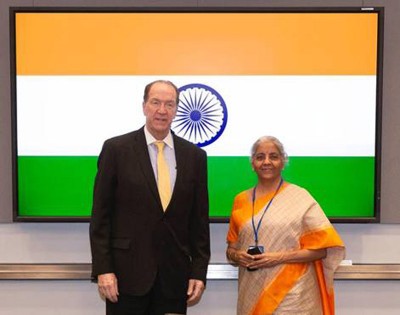 Nirmala Sitharaman meets World Bank Group Prez, discusses Ukraine-Russia war, COVID19