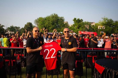 Kolkata hosts Manchester United’s marquee fan event, 7000 passionate fans attend Nicco Park for a live match screening