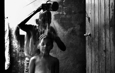 Visual communicator Bijoy Chowdhury's My Son and his Grandfather capturing the solitude of his father wins hearts