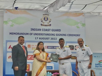 Axis Bank signs MOU with Indian Coast Guard