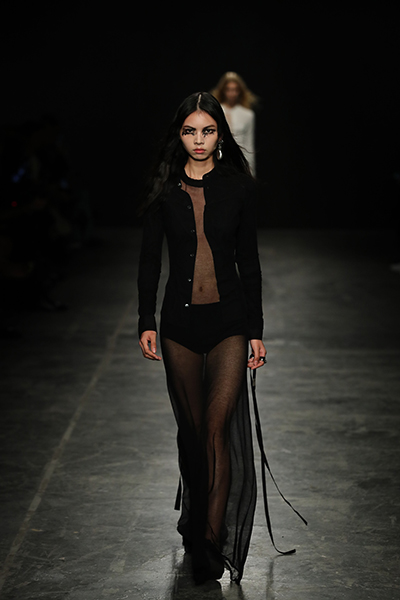 Paris Fashion Week: Designer Ann Demeulemeester Show