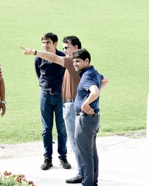 BCCI chief Sourav Ganguly inspects preparations at Eden Gardens for IPL playoffs