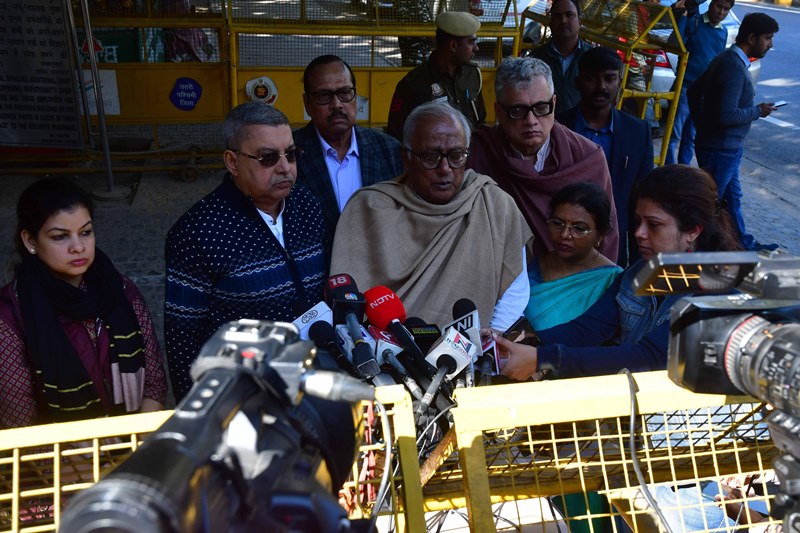 TMC meets Chief Election Commissioner in New Delhi