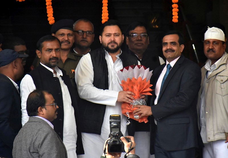 Bihar: Nitish Kumar, Tejashwi Yadav at assembly during winter session