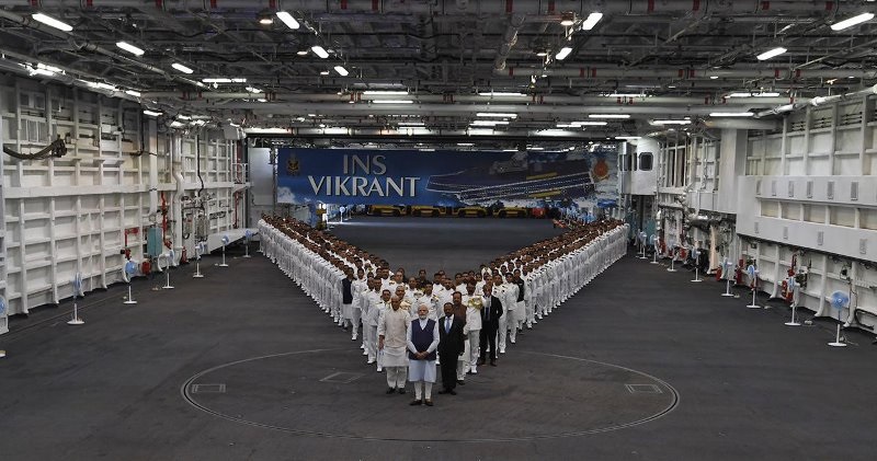 Glimpses: PM Modi  commissions  INS Vikrant in Kochi