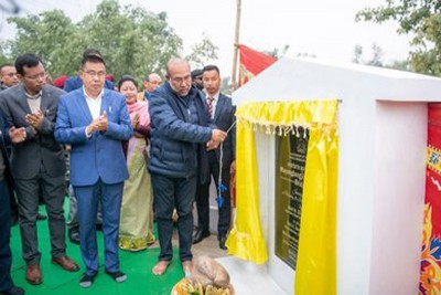 Manipur: CM Singh inaugurates Mayanglangjing Kuthabi Bridge