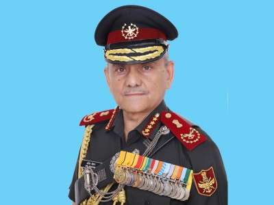 Chief of Defence Staff visits NCC Republic Day Camp