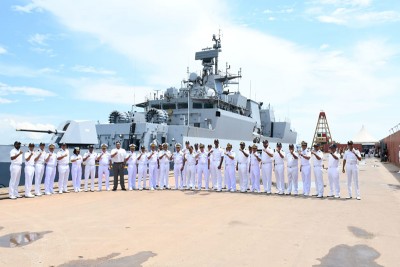 India-Indonesia bilateral exercise: INS Kavaratti arrives in Batam