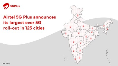 Airtel announces 5G roll-out in 125 cities